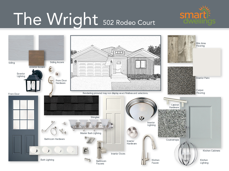 Product Board for 502 Rodeo - The Wright Floor Plan by Smart Dwellings Product Board for 502 Rodeo - The Wright Floor Plan by Smart Dwellings